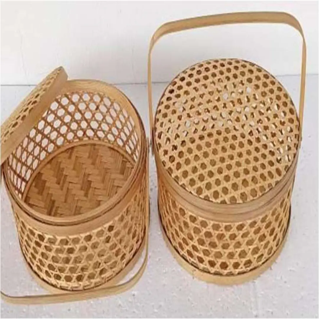 Handwoven Bamboo Storage Box